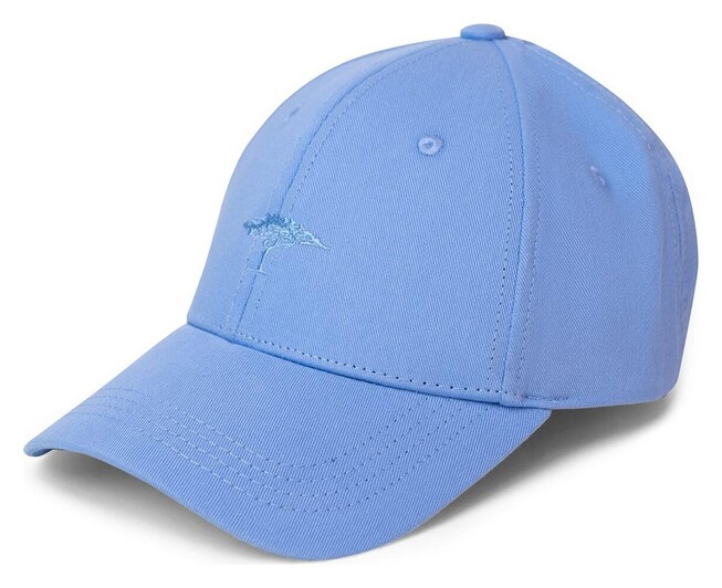 Fynch-Hatton Uni Tone-on-Tone Tree Logo Cap Crystal Blue