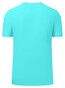 Fynch-Hatton Uni V-Neck Cotton T-Shirt Aqua