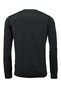 Fynch-Hatton V-Neck Fine Knit Cotton Pullover Black