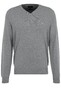 Fynch-Hatton V-Neck Merino Cashmere Pullover Silver