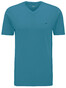 Fynch-Hatton V-Neck T-Shirt Aquamarijn