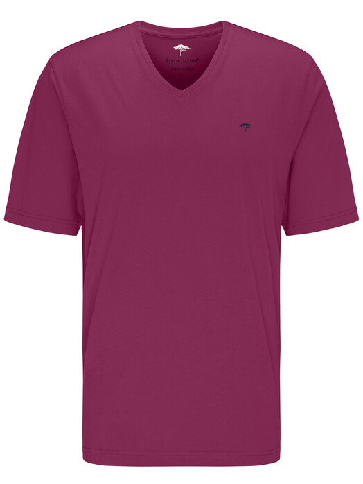 Fynch-Hatton V-Neck T-Shirt Krokus