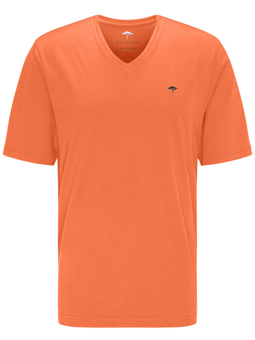 Fynch-Hatton V-Neck T-Shirt Mandarin