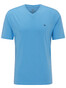 Fynch-Hatton V-Neck T-Shirt Spring Blue