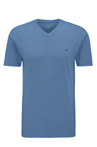 Fynch-Hatton V-Neck T-Shirt T-Shirt Pacific