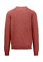 Fynch-Hatton V-Neck Uni Superfine Cotton Pullover Orient Red
