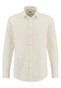 Fynch-Hatton Washed Oxford Kent Overhemd Off White