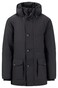 Fynch-Hatton Winter Parka Coat Black