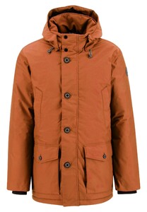 Fynch-Hatton Winter Parka Coat Burnt Orange