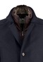 Fynch-Hatton Wool Material Mix Coat Jas Navy