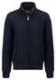 Fynch-Hatton Wool Uni Color Blouson Dark Navy