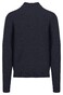 Fynch-Hatton Zip Allover Texture Knit Cardigan Navy