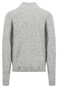 Fynch-Hatton Zip Allover Texture Knit Cardigan Silver