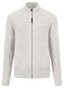 Fynch-Hatton Zip Cardigan Donegal Vest Winter White