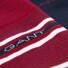 Gant 2Pack Regimental Stripe Socks Mahogany Red