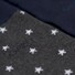 Gant 2Pack Stars and Solid Socks Charcoal Grey