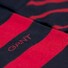 Gant 2Pack Striped Socks Gift Box Sokken Rood