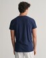 Gant 2Pack V-Neck Uni Color T-Shirt Navy-Wit