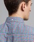 Gant 3 Color Gingham Check Overhemd Mahonie Rood