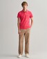Gant 3-Color Tipped Solid Piqué Embroidery Logo Polo Magenta Pink