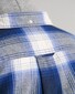 Gant 3D Shadow Check Flannel Shirt College Blue