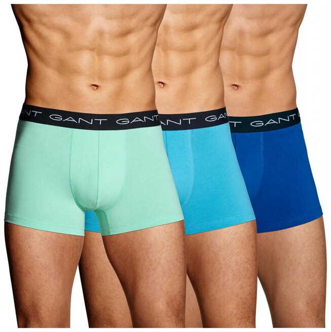Gant 3Pack 3 Color Shorts Underwear Nautical Blue