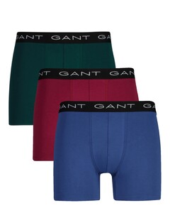 Gant 3Pack Boxer Brief Ondermode Vintage Blue