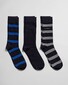 Gant 3Pack Mixed Socks Sokken Nautical Blue