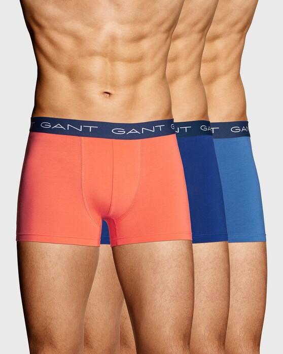 Gant 3Pack Seasonal Solid Shorts Ondermode Coral Orange