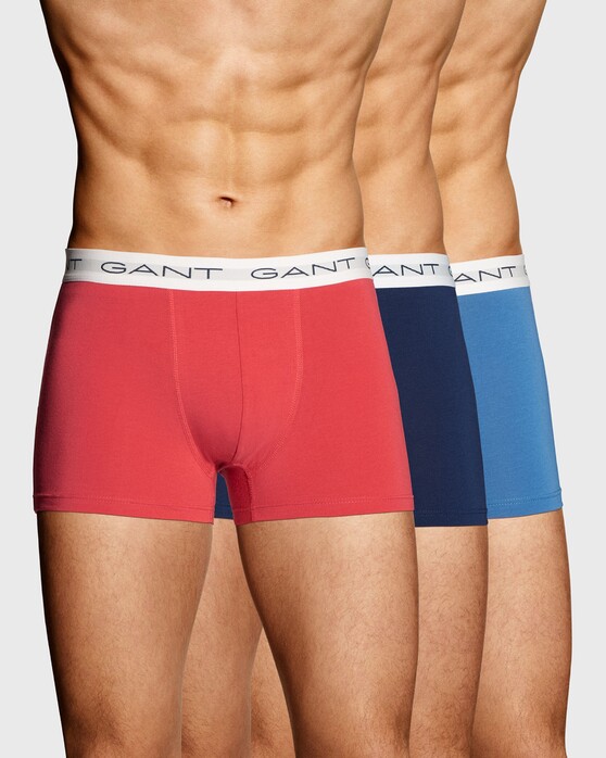 Gant 3Pack Seasonal Solid Shorts Underwear Cardinal Red