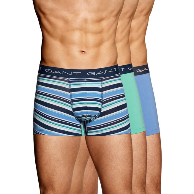 Gant 3Pack Shorts Multistripe Underwear Navy