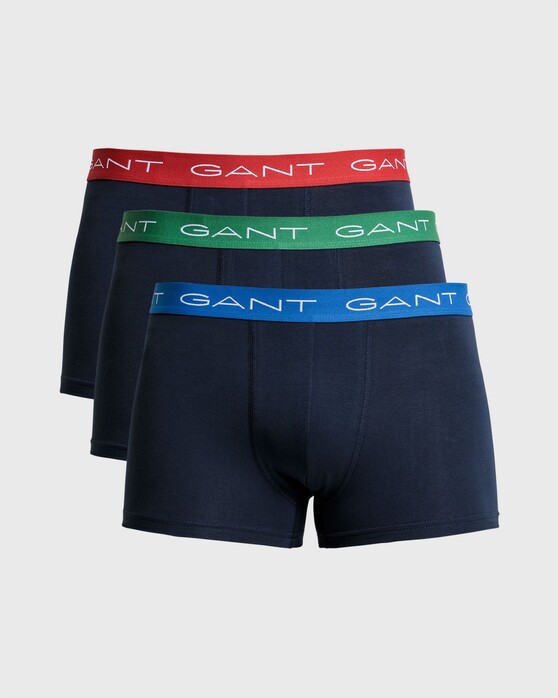 Gant 3Pack Shorts Ondermode Bladgroen