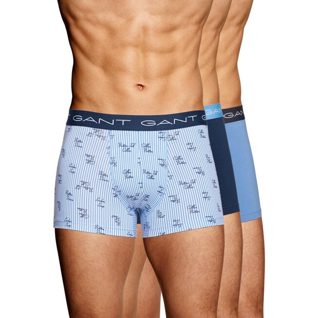 Gant 3Pack Shorts Ondermode Lava Blue