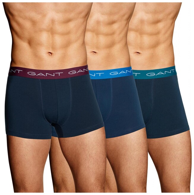 Gant 3Pack Shorts Underwear Navy