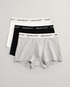 Gant 3Pack Solid Color Trunks Ondermode Grijs Melange