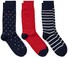 Gant 3Pack Stars & Stripes Socks Red