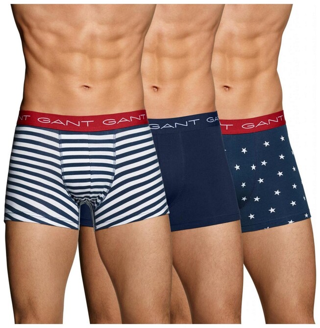 Gant 3Pack Stars & Stripes Underwear Navy