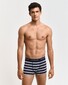 Gant 3Pack Stripe Trunk Ondermode Avond Blauw