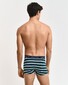 Gant 3Pack Stripe Trunk Ondermode Deep Forest