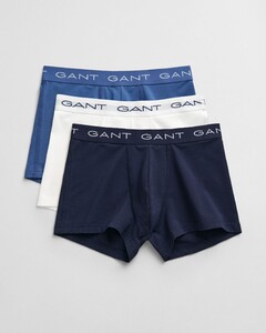 Gant 3Pack Trunk Ondermode Avond Blauw