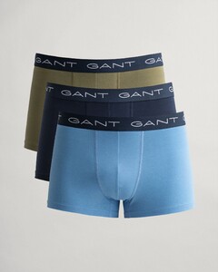 Gant 3Pack Trunk Ondermode Azure Blue