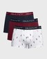 Gant 3Pack Trunk Party People Underwear White