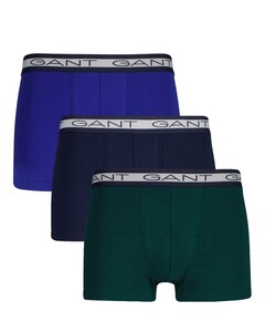 Gant 3Pack Trunks Ondermode Deep Forest