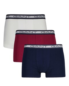 Gant 3Pack Trunks Underwear Navy