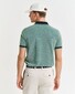 Gant 4-Color Oxford Piqué Short Sleeve Polo Diep Groen