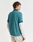 Gant 4-Color Oxford Piqué Short Sleeve Polo Tropic Blue