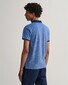 Gant 4-Color Oxford Pique Short Sleeve Poloshirt Day Blue