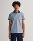 Gant 4-Color Oxford Pique Short Sleeve Poloshirt Gentle Blue