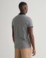 Gant 4-Color Oxford Pique Short Sleeve Poloshirt Grey Melange