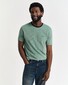Gant 4-Color Oxford Regular Short Sleeve T-Shirt Diep Groen